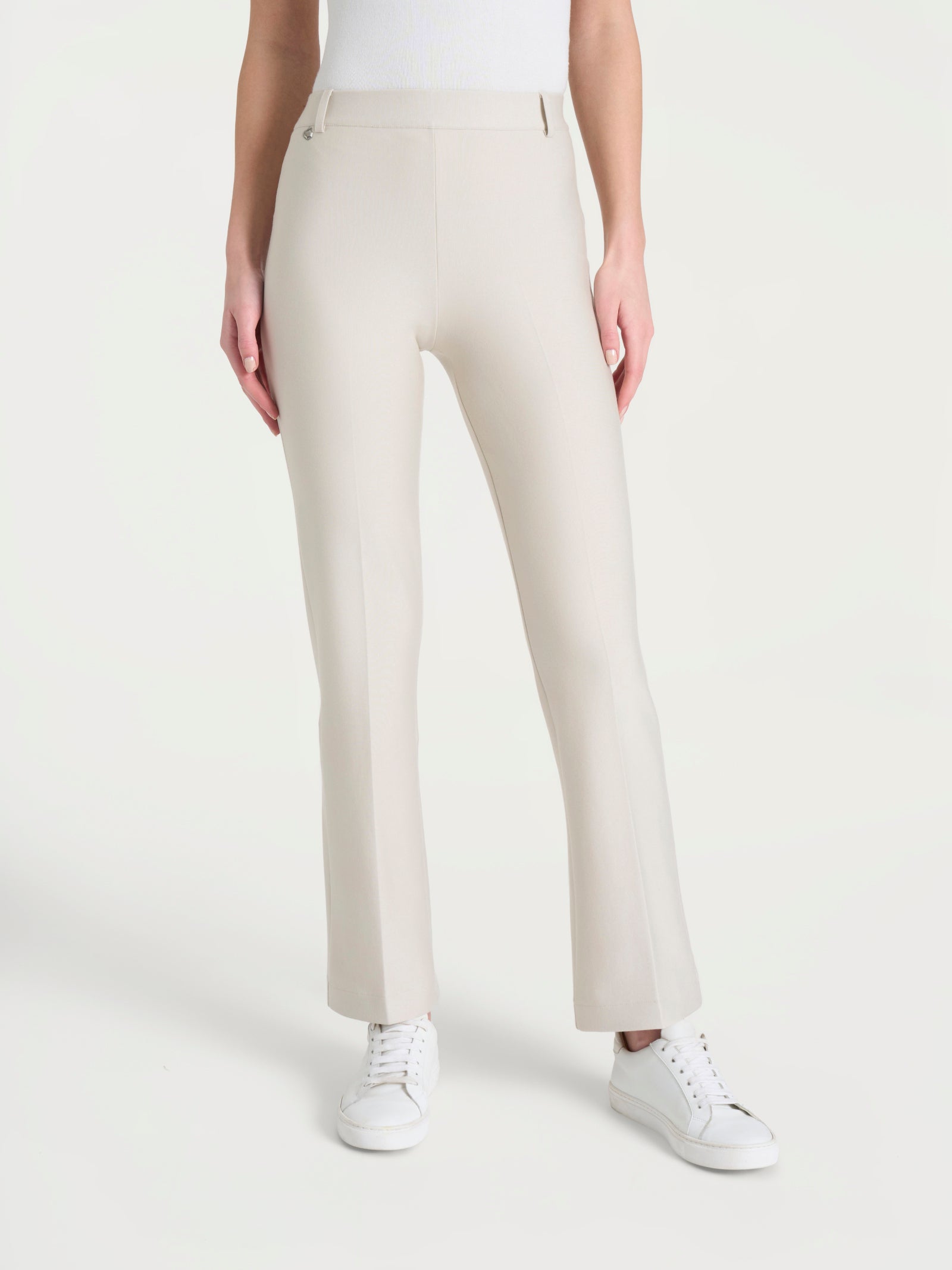 PANTALONE CROPPED FLARE 