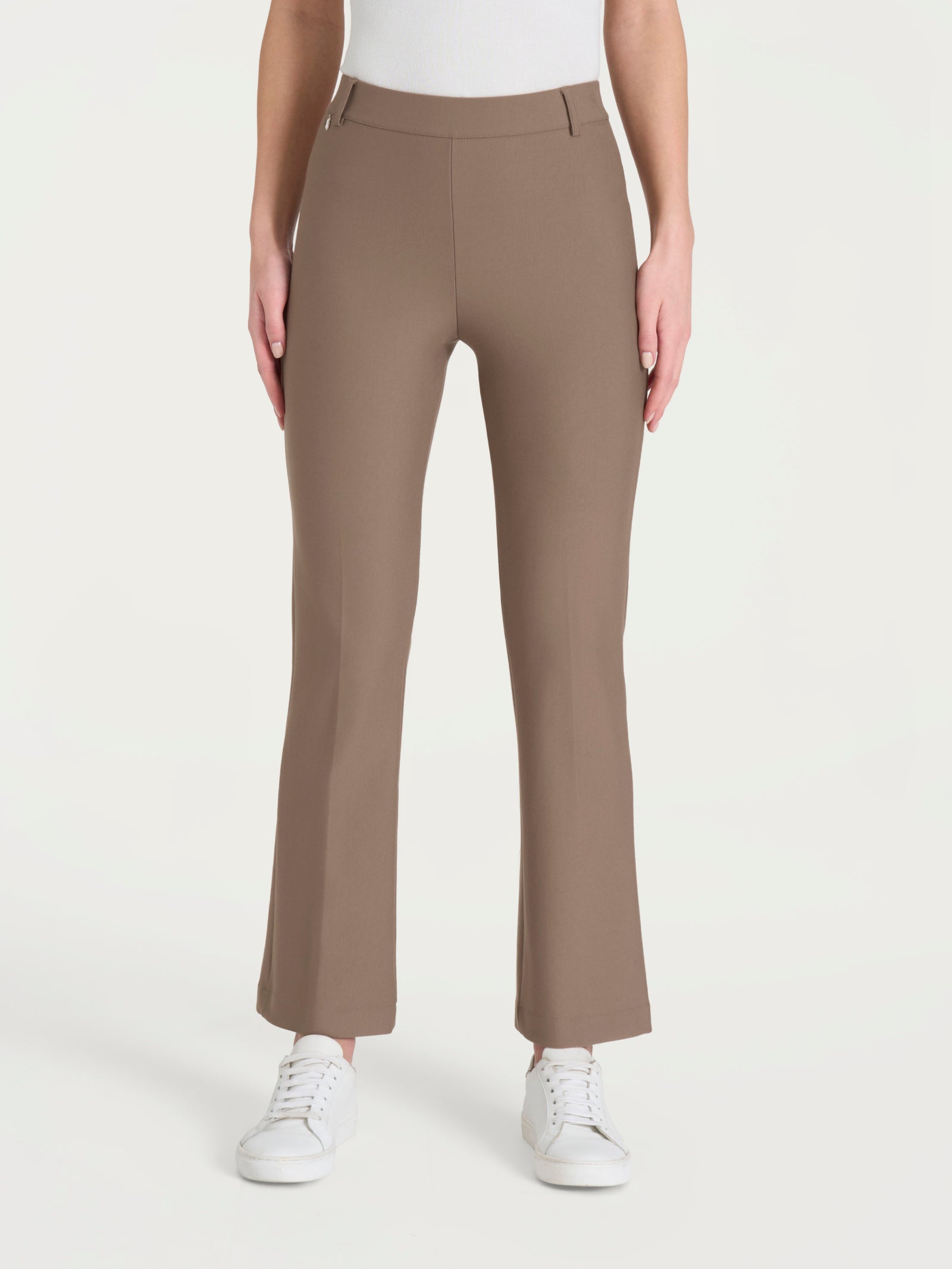 PANTALONE CROPPED FLARE 