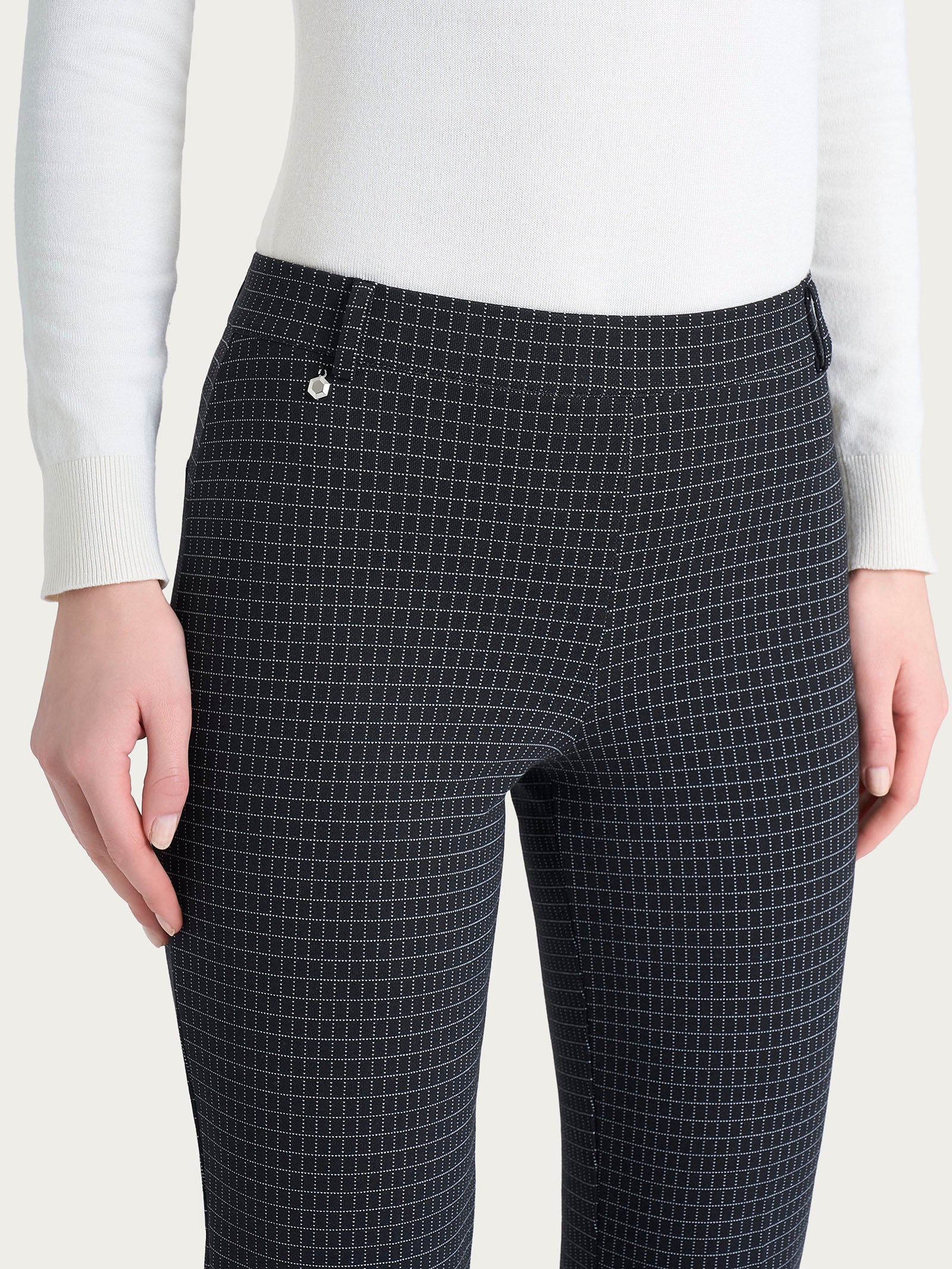 PANTALONE CROPPED FLARE 