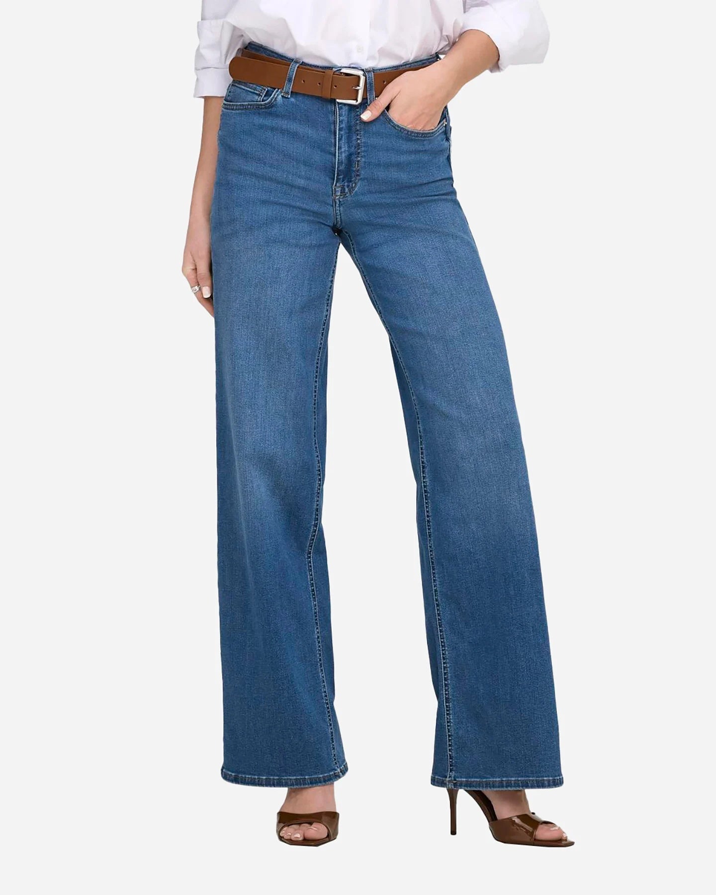 Jeans Madison Blush Hw Wide Dnm Dot372 Only 