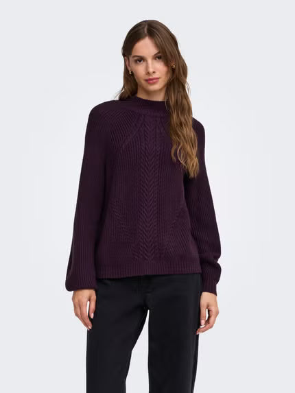 Maglia Katia Ls Detail Highneck  Only 