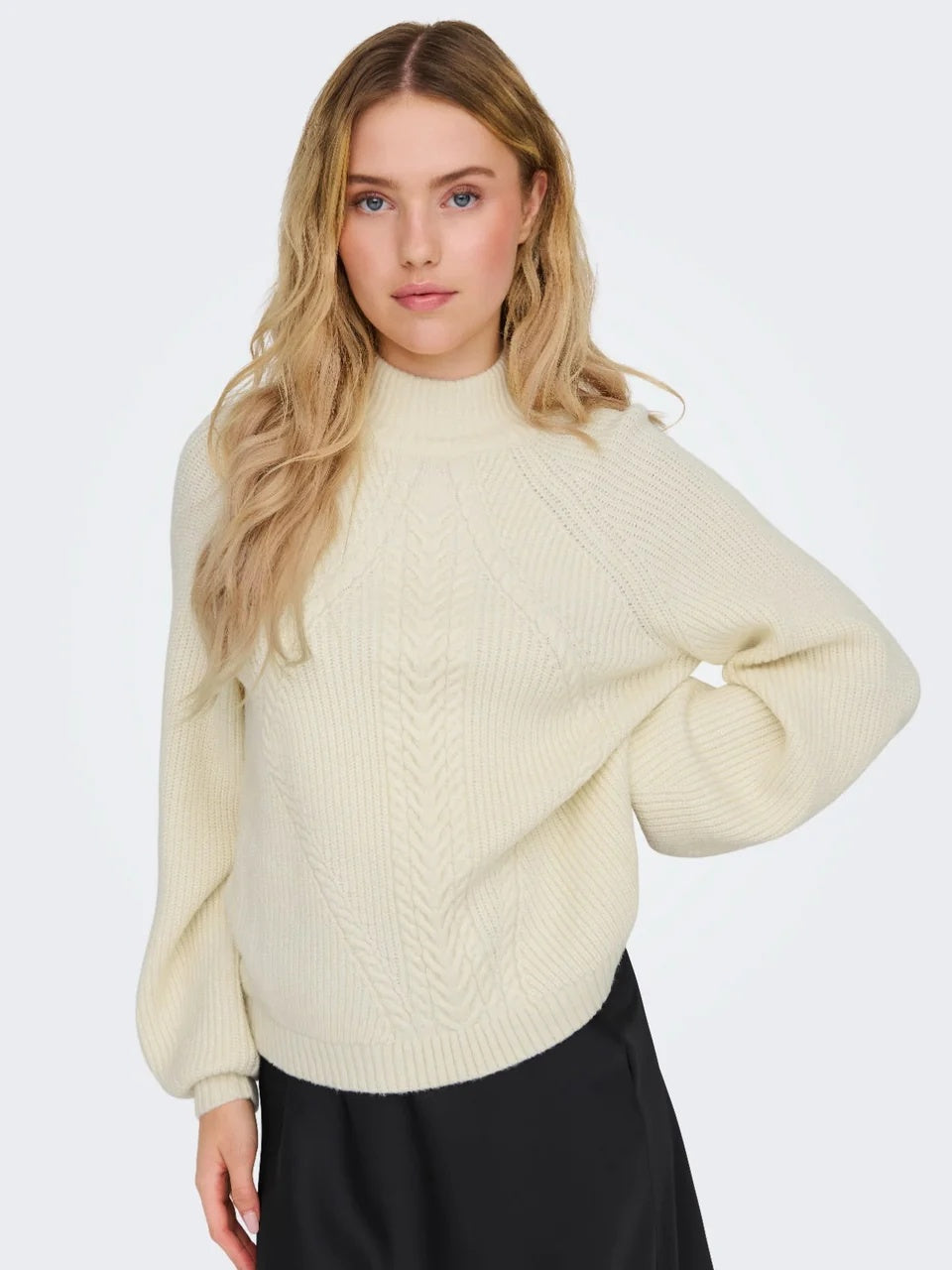 Maglia Katia Ls Detail Highneck  Only 