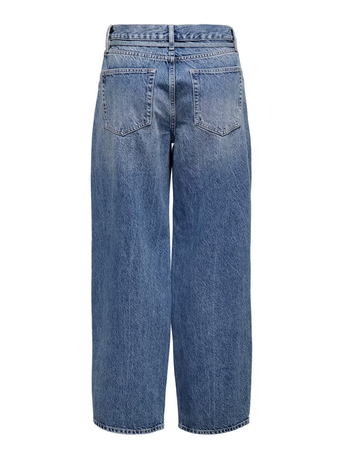 Jeans Gianna Mw Straight Dnm Dot596 Only 