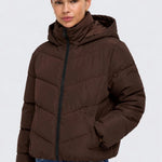Giubbotto Clair Puffer Hood Jacket Cc Otw Only 