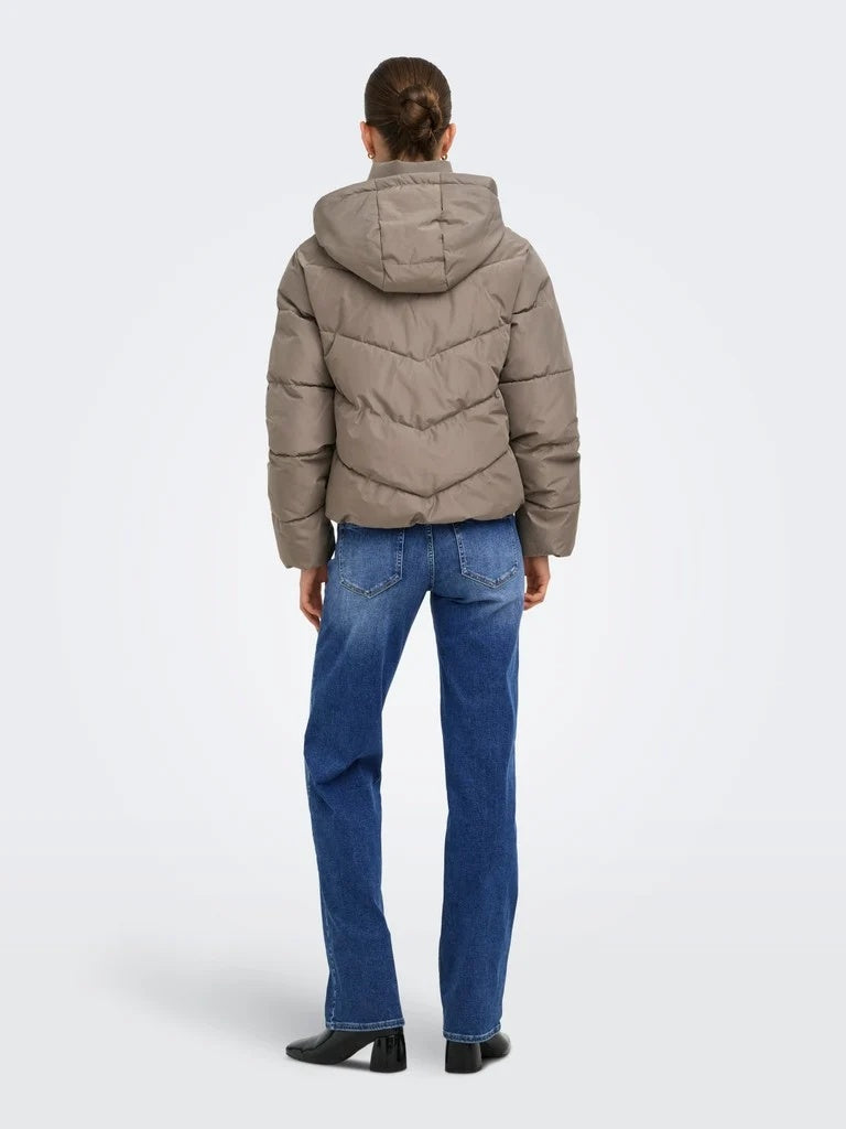Giubbotto Clair Puffer Hood Jacket Cc Otw Only 