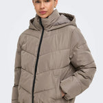 Giubbotto Clair Puffer Hood Jacket Cc Otw Only 
