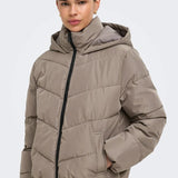 Giubbotto Clair Puffer Hood Jacket Cc Otw Only 
