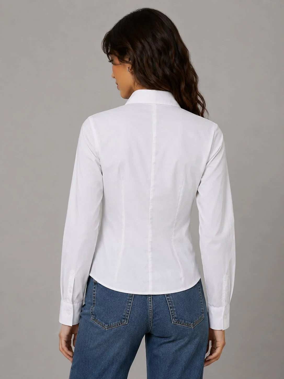Camicia Evora Aida L/S Embell Shirt Wvn Only 
