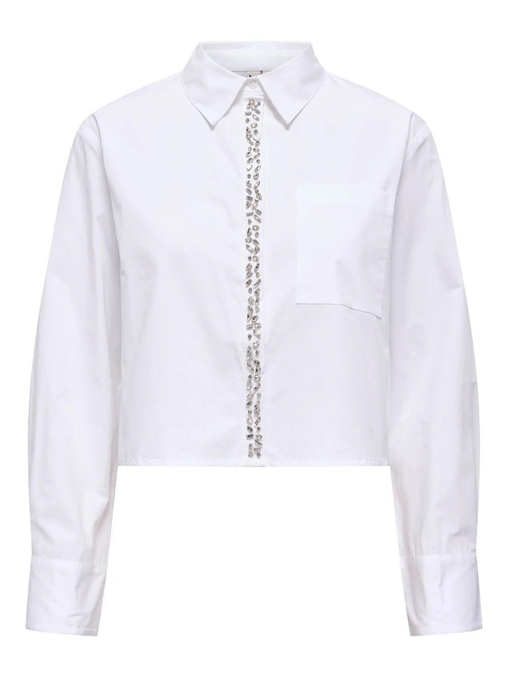 Camicia Rumaya L/S Cropped Emb Shirt Wvn Only 