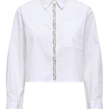 Camicia Rumaya L/S Cropped Emb Shirt Wvn Only 