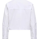 Camicia Rumaya L/S Cropped Emb Shirt Wvn Only 