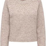 Maglia Miggie Ls O-Neck Pearl Knt Only 