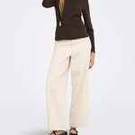 Top Elena L/S Boatneck Metal Top Jrs Only 