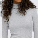 Top Glamour L/S Roll-Neck Top Jrs Only 