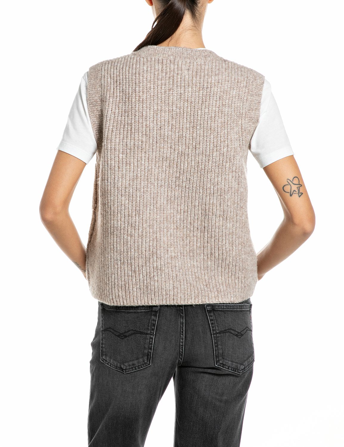 DK009G.000.723TZLIGHT TALPE MELANGE REPLAY