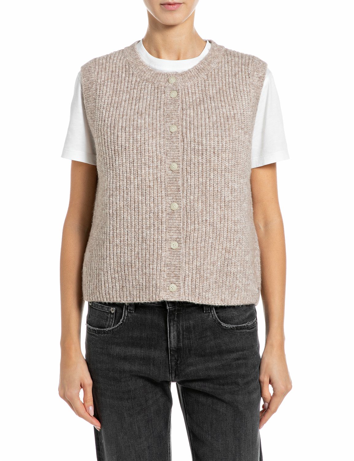 DK009G.000.723TZLIGHT TALPE MELANGE REPLAY