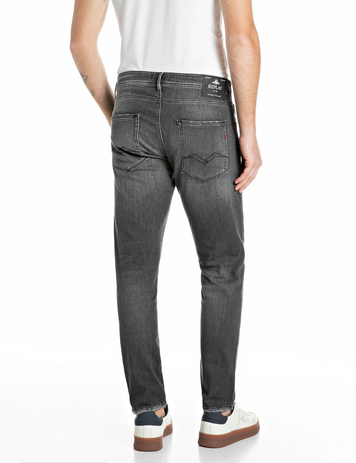 M1008 .000.51A 208MEDIUM GREY REPLAY