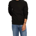 Maglia Dane Ls Knit Structure Crew Neck Selected 