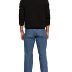 Maglia Dane Ls Knit Structure Crew Neck Selected 