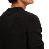 Maglia Dane Ls Knit Structure Crew Neck Selected 