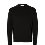Maglia Dane Ls Knit Structure Crew Neck Selected 