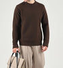 Maglia Dane Ls Knit Structure Crew Neck Selected