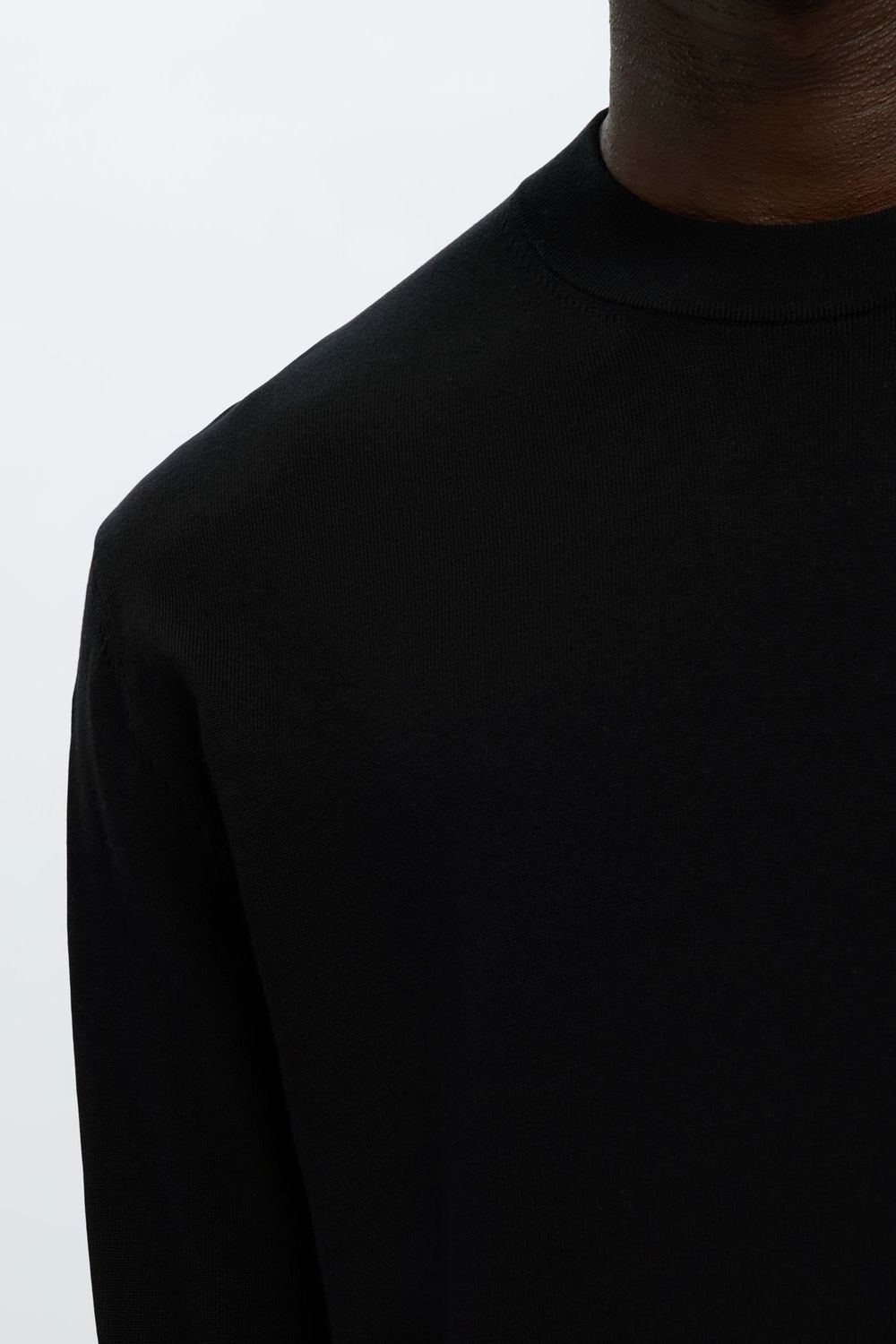 Maglia Torino Ls Knit Crew Neck Selected 