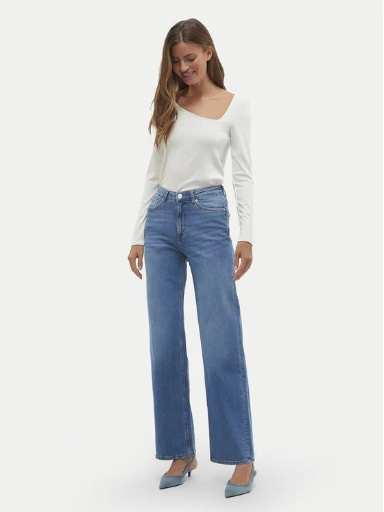 Jeans Tessa Hr Wide Jeans Ra380 Ga Vero Moda 
