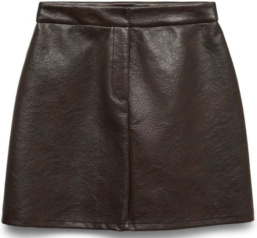 Gonna Donna Vero Moda Kreta Chocolate Torte a Vita Alta 10337045 