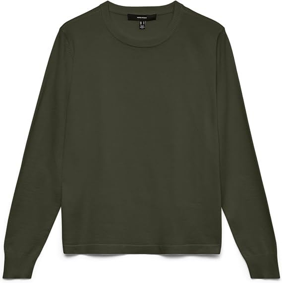 Maglione Donna Vero Moda VMSILJE Girocollo Maniche Lunghe 