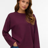 Maglione Donna Vero Moda VMSILJE Girocollo Maniche Lunghe 