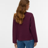 Maglione Donna Vero Moda VMSILJE Girocollo Maniche Lunghe 