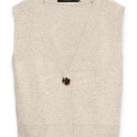 Top Agueda Sl V-Neck Vest Boo Vero Moda 