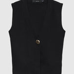 Top Agueda Sl V-Neck Vest Boo Vero Moda 