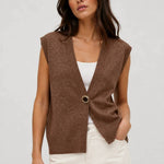 Top Agueda Sl V-Neck Vest Boo Vero Moda 