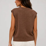 Top Agueda Sl V-Neck Vest Boo Vero Moda 