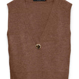 Top Agueda Sl V-Neck Vest Boo Vero Moda 