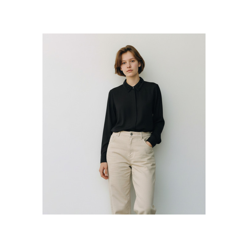 Camicia Lenora L/S Shirt Wvn Btq It Vero Moda 