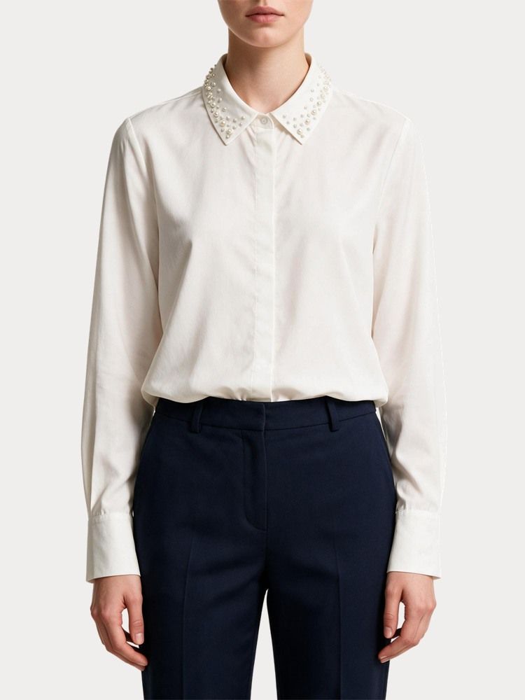 Camicia Lenora L/S Shirt Wvn Btq It Vero Moda 