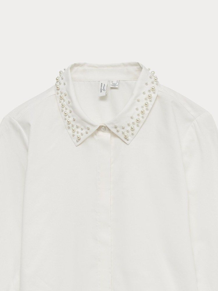 Camicia Lenora L/S Shirt Wvn Btq It Vero Moda 