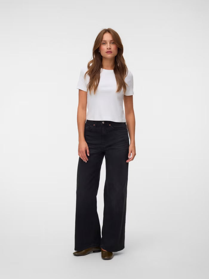 Jeans Olivia Stretch Hr Wide Jns Li1101 Vero Moda 