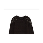 Maglia Abigail Ls O-Neck Pearl Pullover Vero Moda 