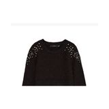 Maglia Abigail Ls O-Neck Pearl Pullover Vero Moda 