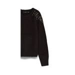Maglia Abigail Ls O-Neck Pearl Pullover Vero Moda 