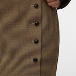 Gonna Kanva Mw Mini Houndstooth Skirt Vero Moda 