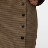 Gonna Kanva Mw Mini Houndstooth Skirt Vero Moda 