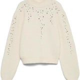 Maglia Parma Ls Highneck Pullover Prm Vero Moda 