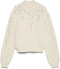 Maglia Parma Ls Highneck Pullover Prm Vero Moda