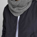 scaldacollo waffle 12127829GREY MELANGE JACK & JONES