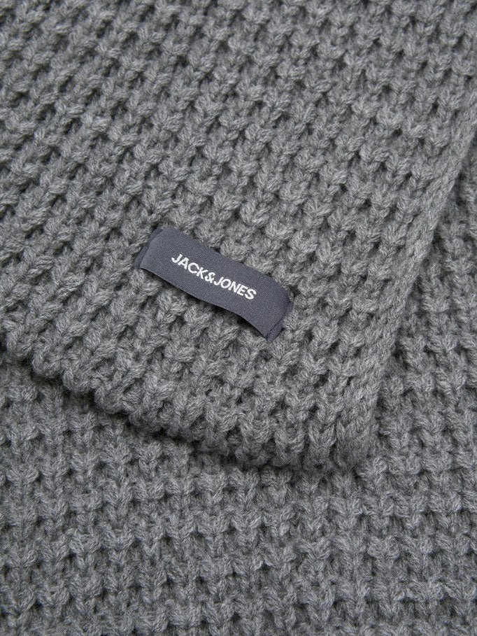scaldacollo waffle 12127829GREY MELANGE JACK & JONES